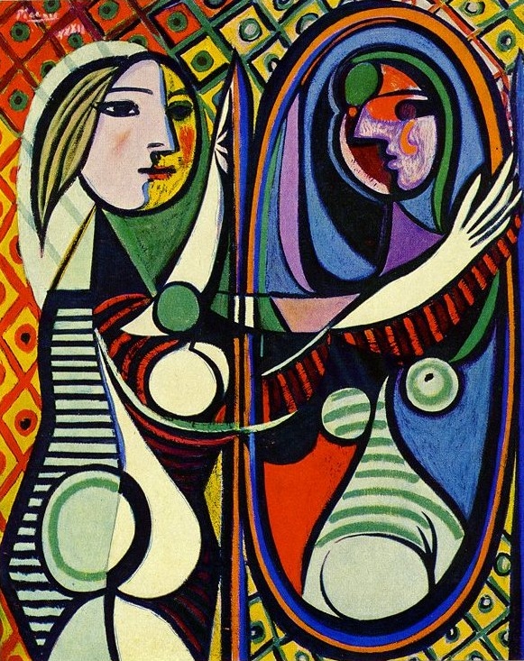 Pablo Picasso - Girl Before a Mirror - 1932 Pablo Picasso - Girl Before a Mirror - 1932
