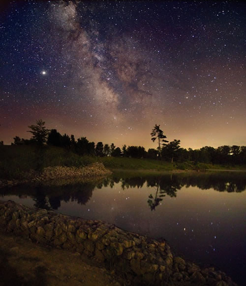 The Milky Way Over Ontario by Kerry-Ann Lecky Hepburn The Milky Way Over Ontario by Kerry-Ann Lecky Hepburn